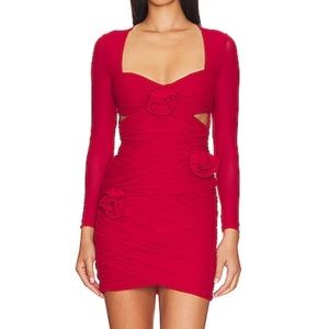 Bardot Pippa Rosette Cutout dress